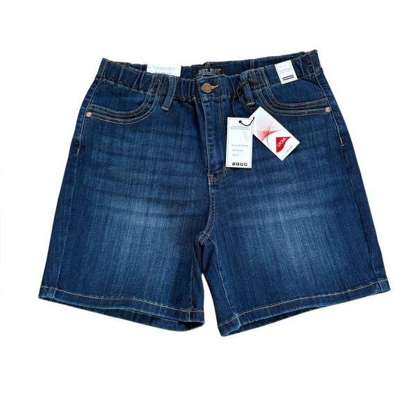 Judy Blue Pants - Judy Blue High Waist Denim Shorts Mega Stretch Elastic Waist Womens Size XL NEW
